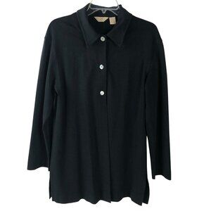 J. Jill Stretch Jacket Women's Size S Tall Flowy Career Minimalist Business